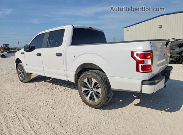 1FTEW1C59KKE69533 2019 FORD F150 White Trasero izquierdo