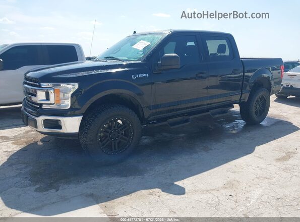 1FTEW1C59LFB88004 2020 FORD F150 Black Przód lewy