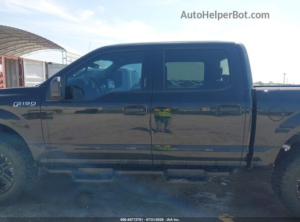1FTEW1C59LFB88004 2020 FORD F150 Black Widok wnętrza 360 stopni