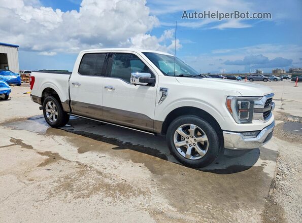 1FTEW1C59MFA31302 2021 FORD F150 White Front right