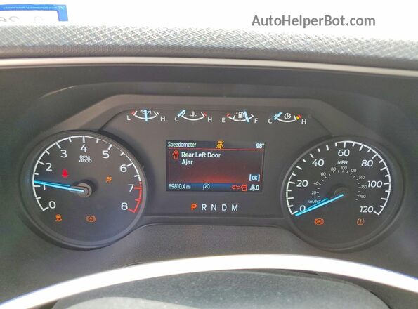 1FTEW1C59PKF42889 2023 FORD F150 Gray ხელსაწყოთა პანელის ხედი
