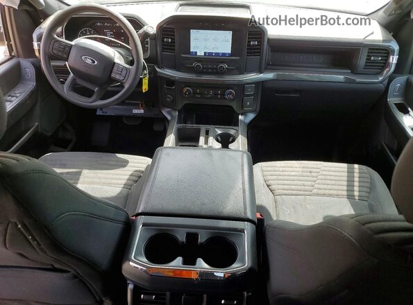 1FTEW1C59PKF42889 2023 FORD F150 Gray წინა პანელის ხედი