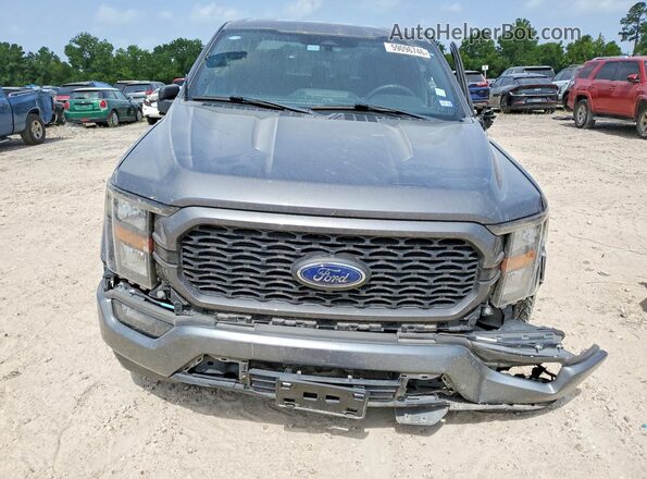 1FTEW1C59PKF42889 2023 FORD F150 Gray წინა ხედი