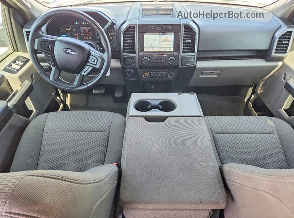 1FTEW1C5XJFB63142 2018 FORD F150 Black Առջևի վահանակի տեսք