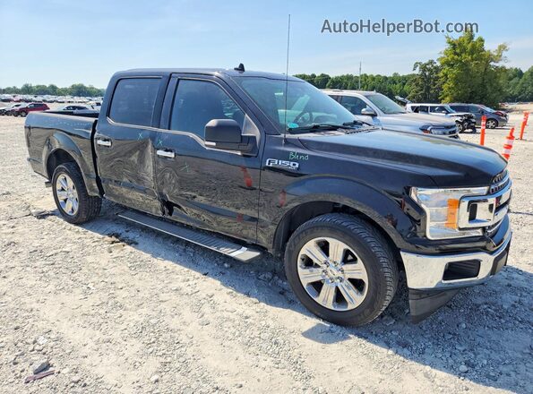 1FTEW1C5XJFB63142 2018 FORD F150 Black Առջևի աջ