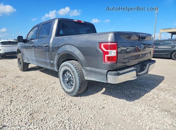 1FTEW1C5XJKC86642 2018 FORD F150 Серый Задняя левая четверть