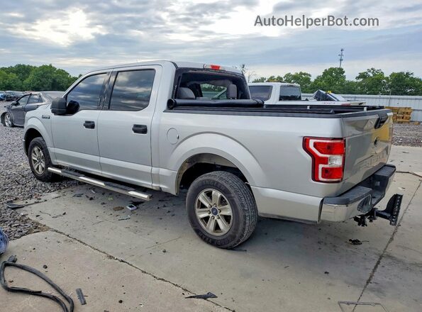 1FTEW1C5XJKD83713 2018 FORD F150 Silver Задня ліва чверть