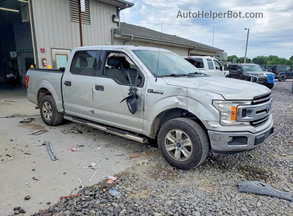 1FTEW1C5XJKD83713 2018 FORD F150 Silver Передня права чверть