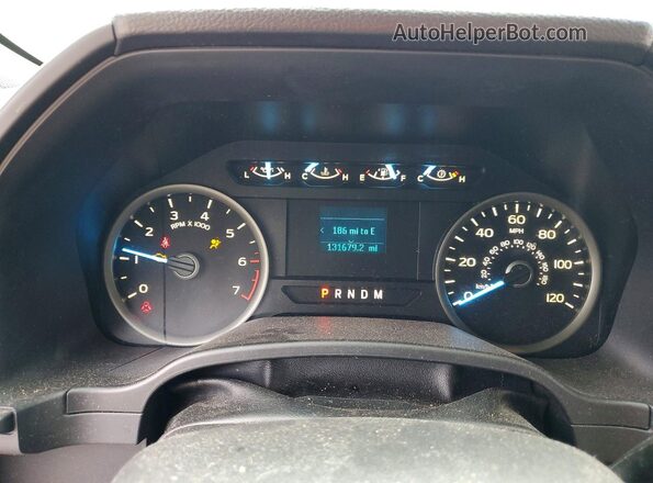 1FTEW1C5XJKD83713 2018 FORD F150 Silver Вид щитка приладів