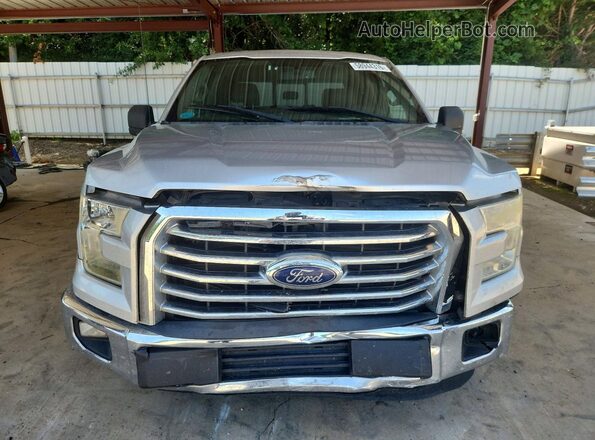 1FTEW1C80GFA24124 2016 FORD F150 Silver Front view