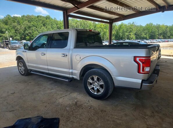 1FTEW1C80GFA24124 2016 FORD F150 Silver Rear left