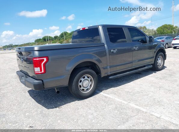 1FTEW1C80HFC22719 2017 FORD F150 Gray Задня права чверть
