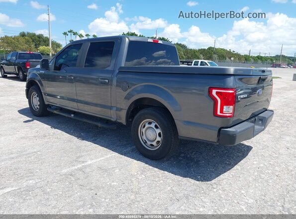 1FTEW1C80HFC22719 2017 FORD F150 Gray Задня ліва чверть