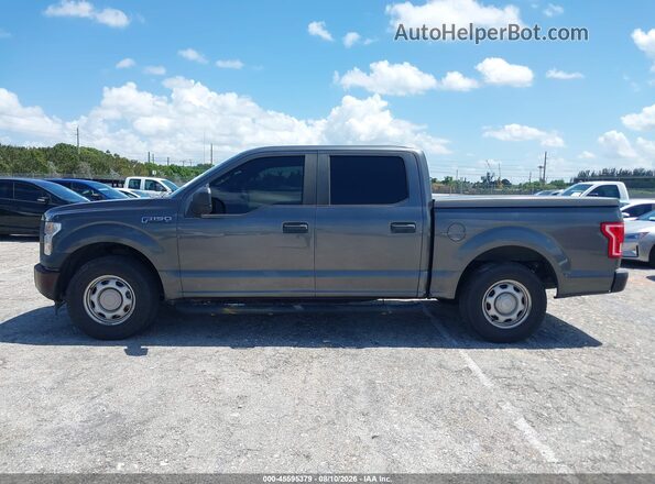 1FTEW1C80HFC22719 2017 FORD F150 Gray Панорамний вид салону 360°