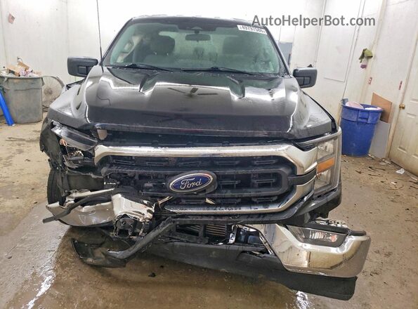 1FTEW1C80PKD34765 2023 FORD F150 Black Вид спереду