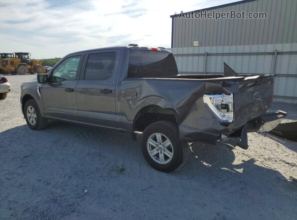 1FTEW1C82PKD44178 2023 FORD F150 Gray Trasero izquierdo