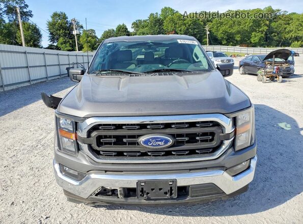 1FTEW1C82PKD44178 2023 FORD F150 Gray Vista frontal