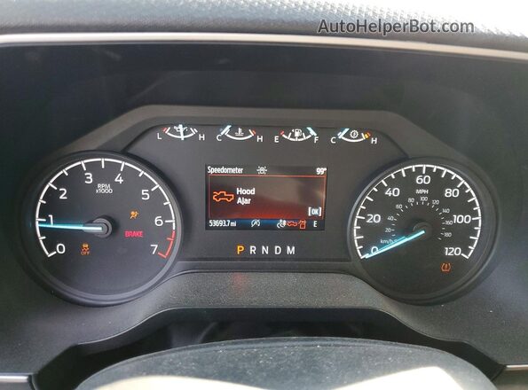 1FTEW1C82PKD44178 2023 FORD F150 Gray Vista del cuadro de instrumentos