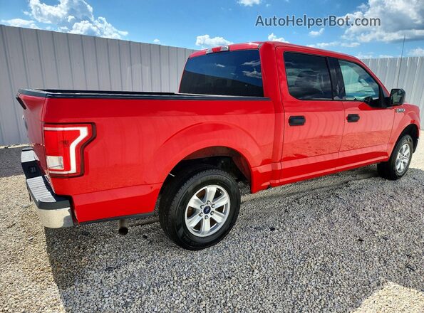1FTEW1C83GFC39397 2016 FORD F150 Red Задня права чверть