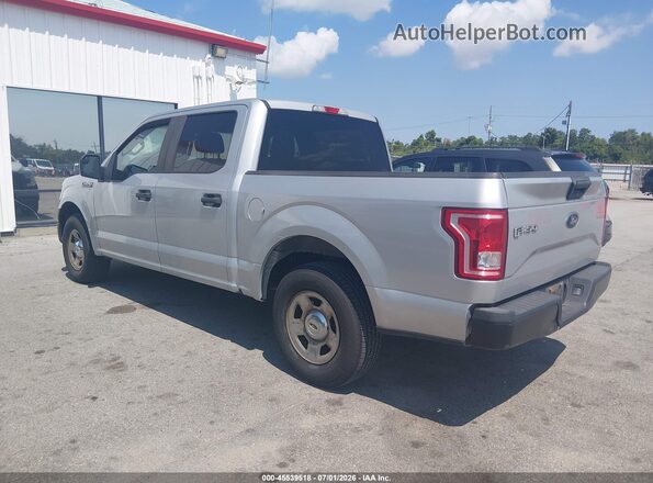 1FTEW1C83HFC22715 2017 FORD F150 Silver Trasero izquierdo