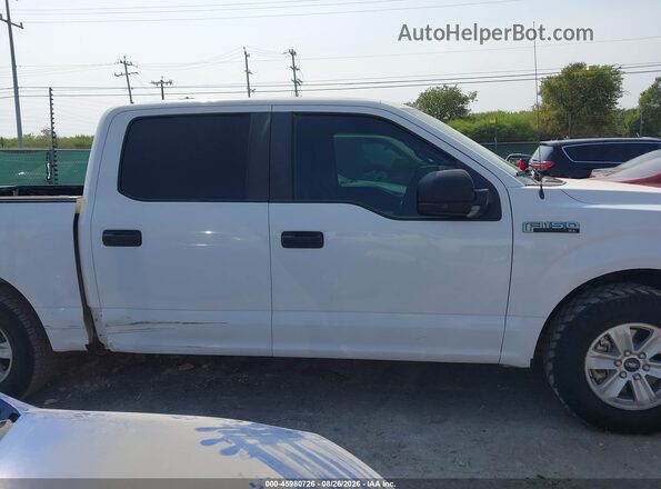 1FTEW1C84GKF34404 2016 FORD F150 White უკანა სალონის ხედი
