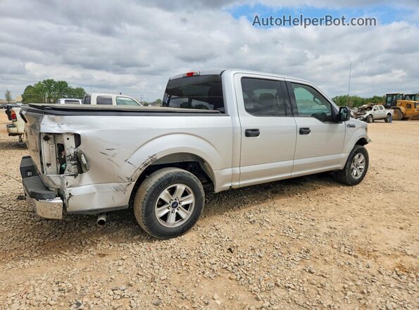 1FTEW1C84HFC04756 2017 FORD F150 Серебряный Задняя правая четверть