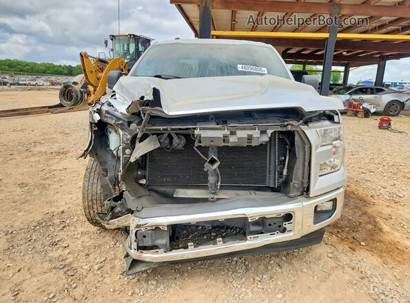 1FTEW1C84HFC04756 2017 FORD F150 Серебряный Вид спереди