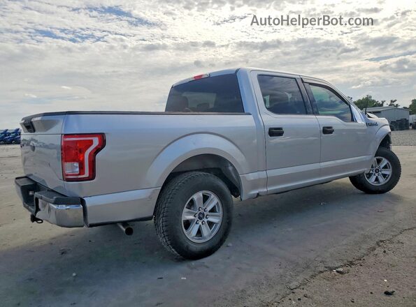 1FTEW1C84HKC65595 2017 FORD F150 Silver Rear right