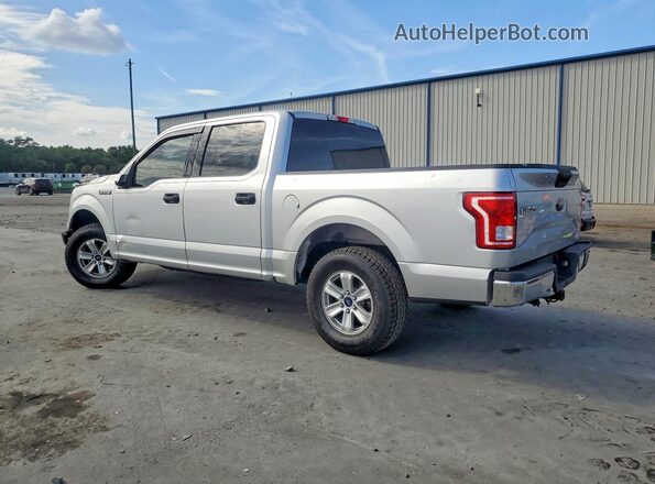 1FTEW1C84HKC65595 2017 FORD F150 Silver Rear left