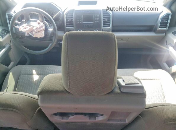 1FTEW1C84HKC65595 2017 FORD F150 Silver Dashboard view