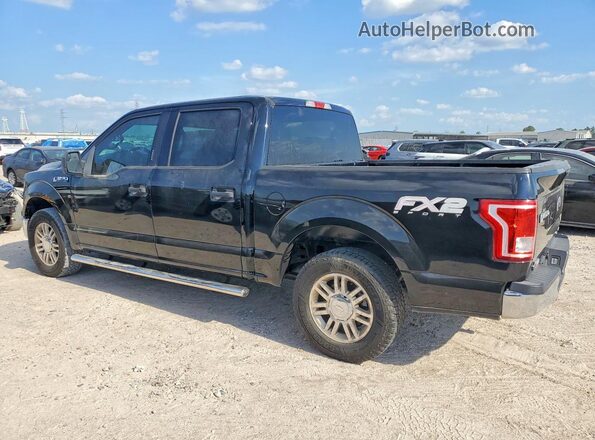 1FTEW1C85GFB53251 2016 FORD F150 Black Հետևի ձախ