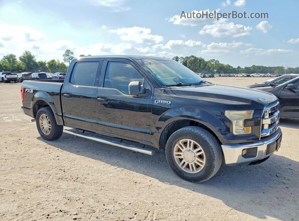 1FTEW1C85GFB53251 2016 FORD F150 Black Առջևի աջ