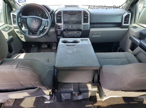 1FTEW1C85GFB53251 2016 FORD F150 Black Առջևի վահանակի տեսք