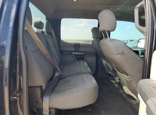 1FTEW1C85GFB53251 2016 FORD F150 Black Հետևի նստատեղերի տեսք