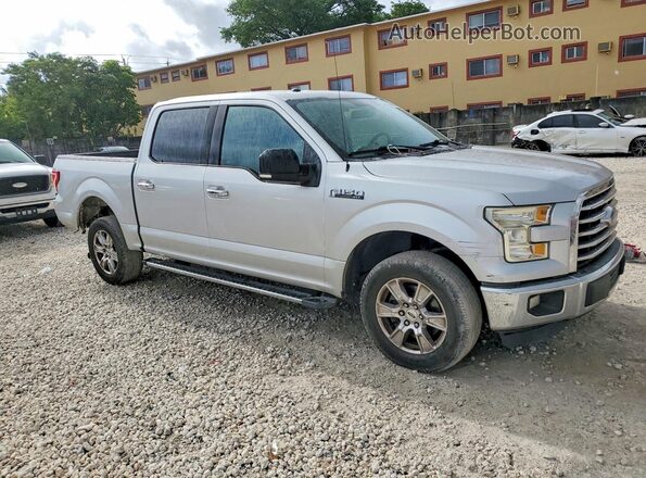 1FTEW1C86GFA89625 2016 FORD F150 Серебряный Передняя правая четверть
