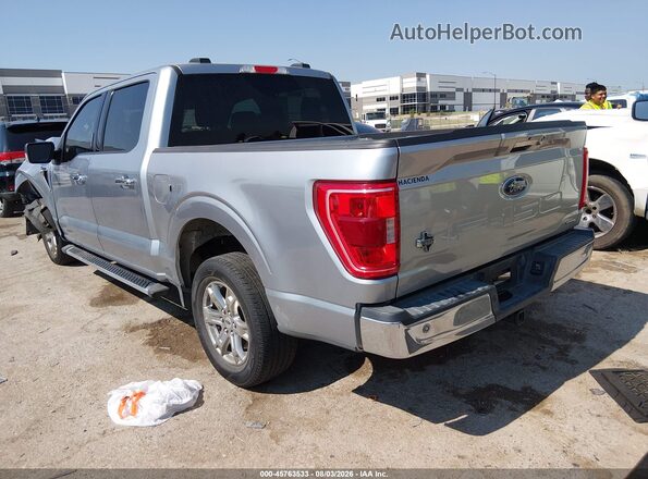 1FTEW1C86NFB65910 2022 FORD F150 Silver უკანა მარცხენა