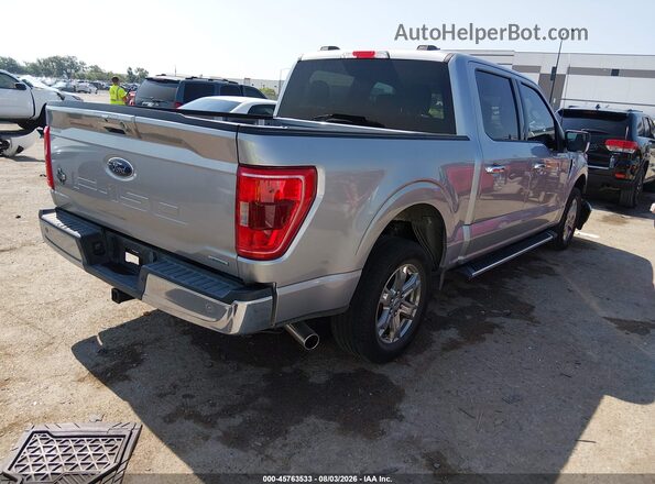 1FTEW1C86NFB65910 2022 FORD F150 Silver უკანა მარჯვენა