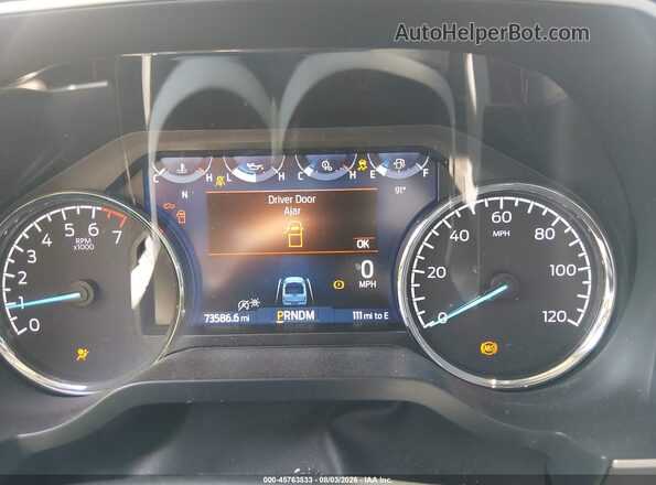 1FTEW1C86NFB65910 2022 FORD F150 Silver უკანა სავარძლების ხედი