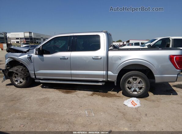 1FTEW1C86NFB65910 2022 FORD F150 Silver სალონის 360-გრადუსიანი ხედი