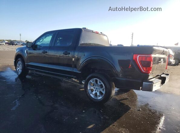 1FTEW1C86PKE57891 2023 FORD F150 Черный Задняя левая четверть