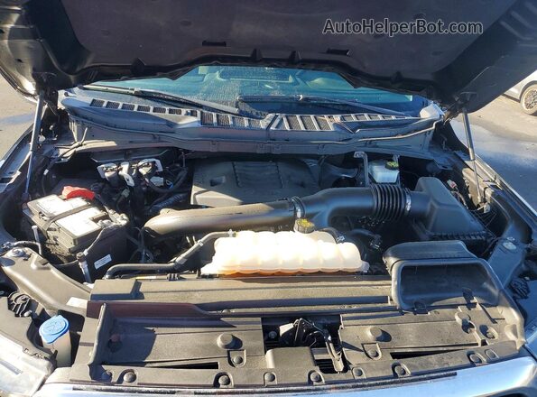 1FTEW1C86PKE57891 2023 FORD F150 Черный Вид задней части салона