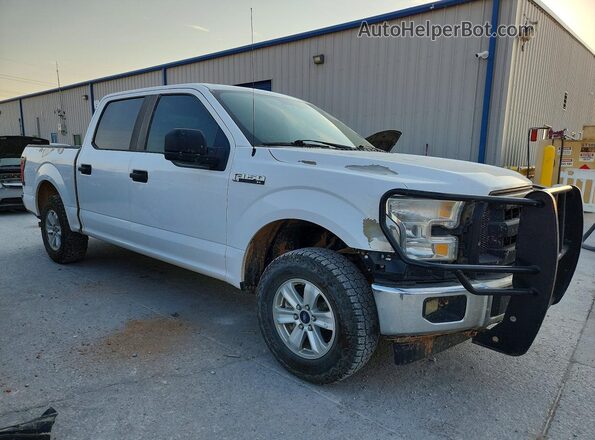 1FTEW1C87HKE12847 2017 FORD F150 White Передня права чверть