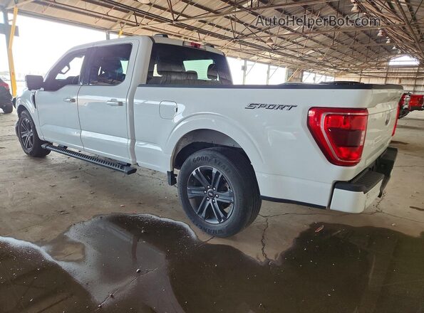 1FTEW1C87PFA18613 2023 FORD F150 White Задня ліва чверть