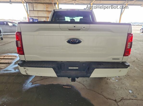1FTEW1C87PFA18613 2023 FORD F150 White Вид ззаду