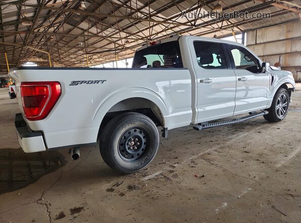 1FTEW1C87PFA18613 2023 FORD F150 White Задня права чверть