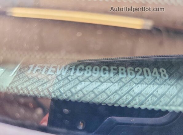 1FTEW1C89GFB62048 2016 FORD F150 Серебряный Вид подкапотного пространства
