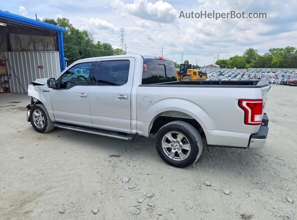 1FTEW1C89GFB62048 2016 FORD F150 Серебряный Задняя левая четверть