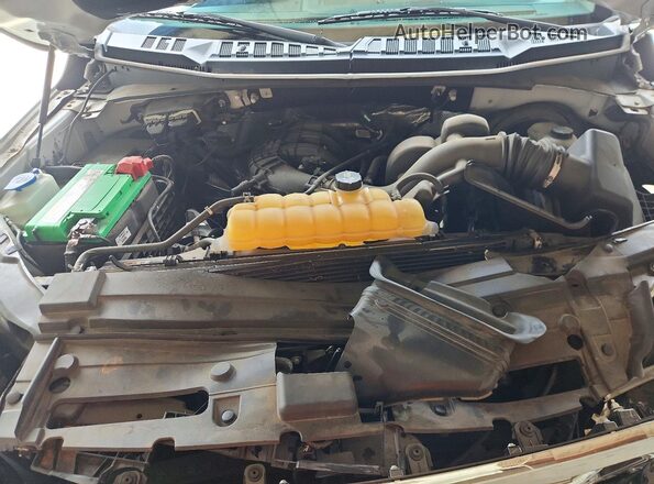 1FTEW1C89GFB62048 2016 FORD F150 Серебряный Вид задней части салона