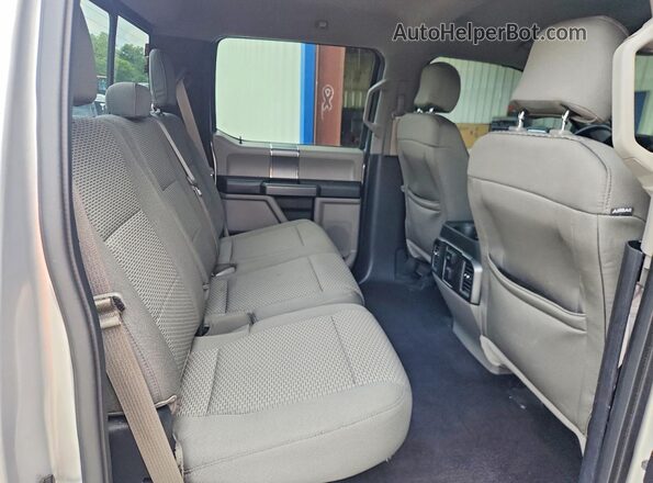 1FTEW1C89GFB62048 2016 FORD F150 Серебряный Вид задних сидений