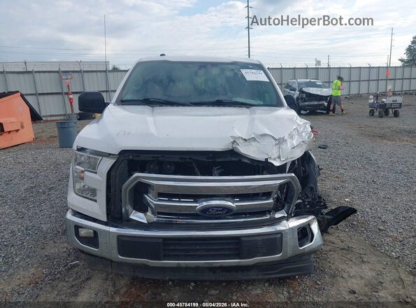 1FTEW1C89HKC65737 2017 FORD F150 White Instrument cluster view